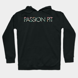 Passion Pit Floral Pattern - Dark Hoodie